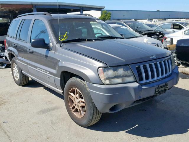 1J4GW48S74C263062 - 2004 JEEP GRAND CHER GRAY photo 1