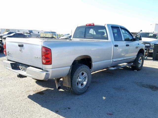 3D7KS28A78G158960 - 2008 DODGE RAM 2500 S ვერცხლისფერი ფოტო 4