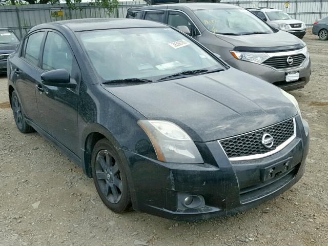 3N1AB6AP7CL776343 - 2012 NISSAN SENTRA 2.0 BLACK photo 1