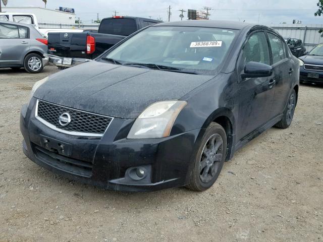 3N1AB6AP7CL776343 - 2012 NISSAN SENTRA 2.0 BLACK photo 2