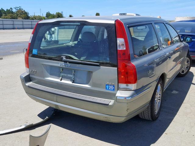 YV1SW592161538289 - 2006 VOLVO V70 2.5T GREEN photo 4