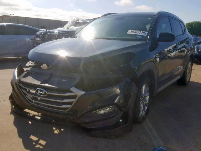 KM8J33A47HU383658 - 2017 HYUNDAI TUCSON LIM BLACK photo 2