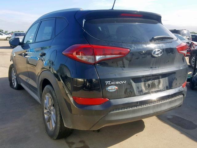 KM8J33A47HU383658 - 2017 HYUNDAI TUCSON LIM BLACK photo 3