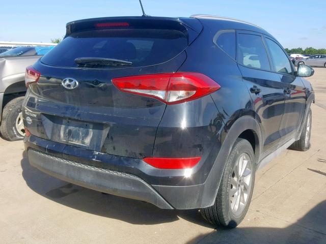 KM8J33A47HU383658 - 2017 HYUNDAI TUCSON LIM BLACK photo 4