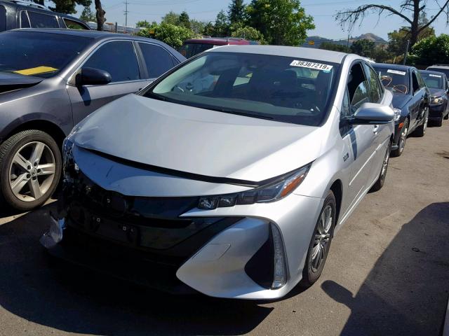 JTDKARFP1H3039284 - 2017 TOYOTA PRIUS PRIM 银色 照片 2