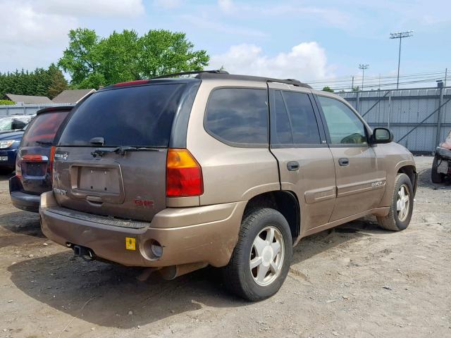 1GKDT13S932123918 - 2003 GMC ENVOY BROWN photo 4