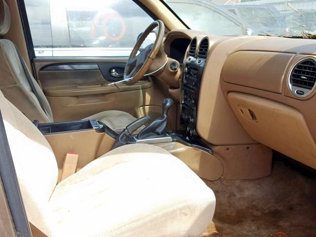 1GKDT13S932123918 - 2003 GMC ENVOY BROWN photo 5