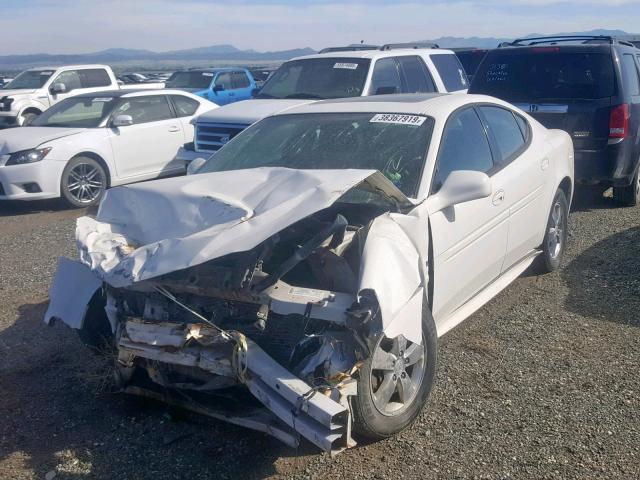 2G2WP552881151170 - 2008 PONTIAC GRAND PRIX WHITE photo 2