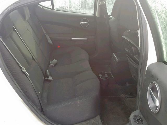 2G2WP552881151170 - 2008 PONTIAC GRAND PRIX WHITE photo 6