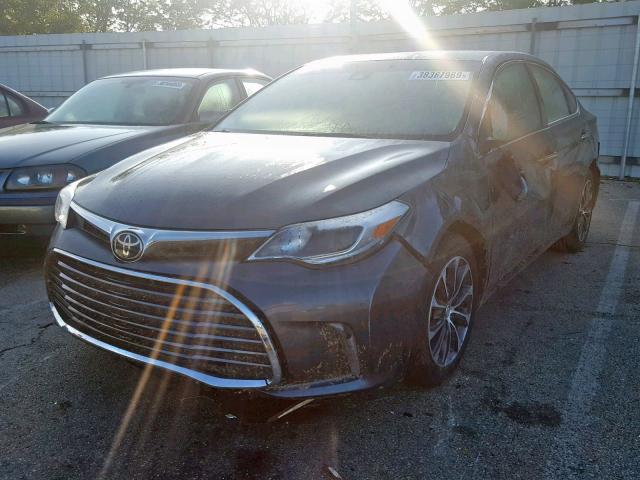 4T1BK1EB9HU259315 - 2017 TOYOTA AVALON XLE GRAY photo 2