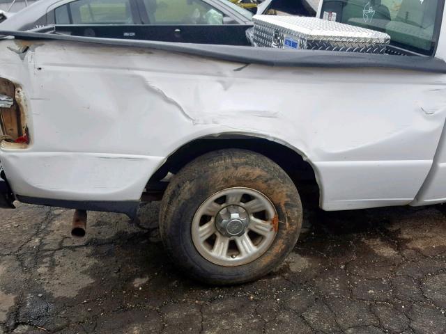 1FTYR10D29PA37962 - 2009 FORD RANGER WHITE photo 9