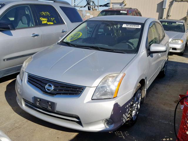 3N1AB6AP4AL660997 - 2010 NISSAN SENTRA 2.0 SILVER photo 2