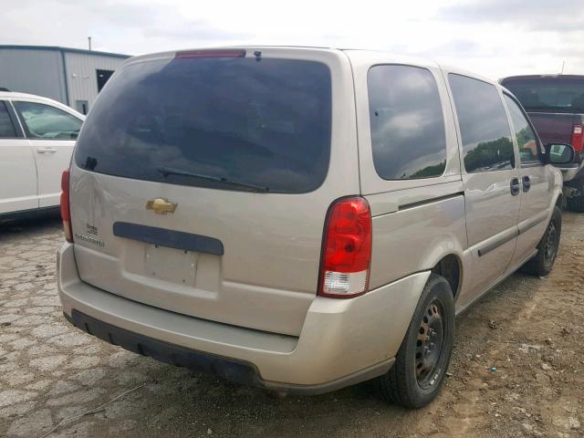1GNDV23178D162903 - 2008 CHEVROLET UPLANDER L 棕色 照片 4