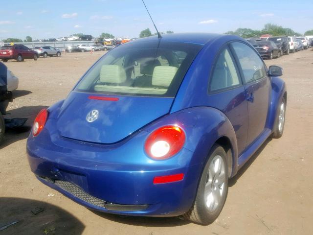 3VWRW31C97M521383 - 2007 VOLKSWAGEN NEW BEETLE أزرق صورة 4