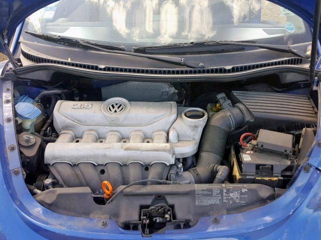 3VWRW31C97M521383 - 2007 VOLKSWAGEN NEW BEETLE أزرق صورة 7