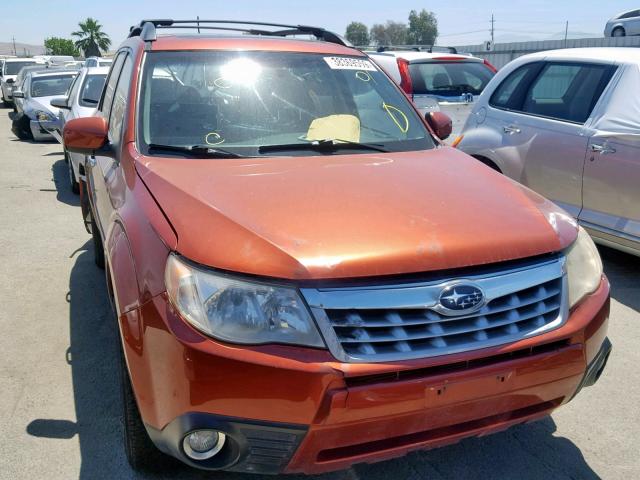 JF2SHBEC3BH702495 - 2011 SUBARU FORESTER L ORANGE photo 1