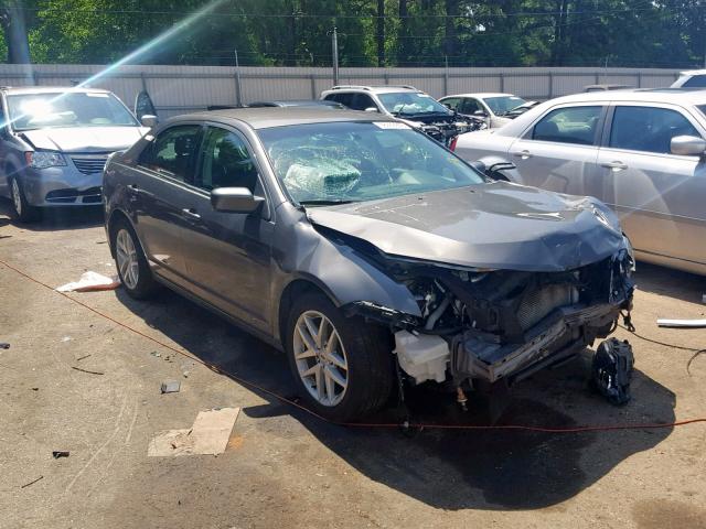 3FAHP0JA7CR261710 - 2012 FORD FUSION SEL GRAY photo 1