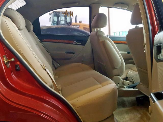 KL1TD56637B128913 - 2007 CHEVROLET AVEO BASE Narıncı foto 6