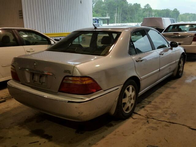 JH4KA96622C010857 - 2002 ACURA 3.5RL SILVER photo 4