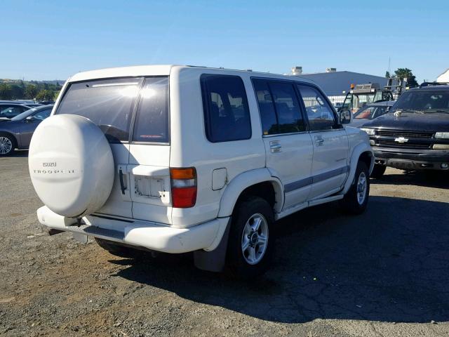 JACDJ58XXW7903798 - 1998 ISUZU TROOPER WHITE photo 4