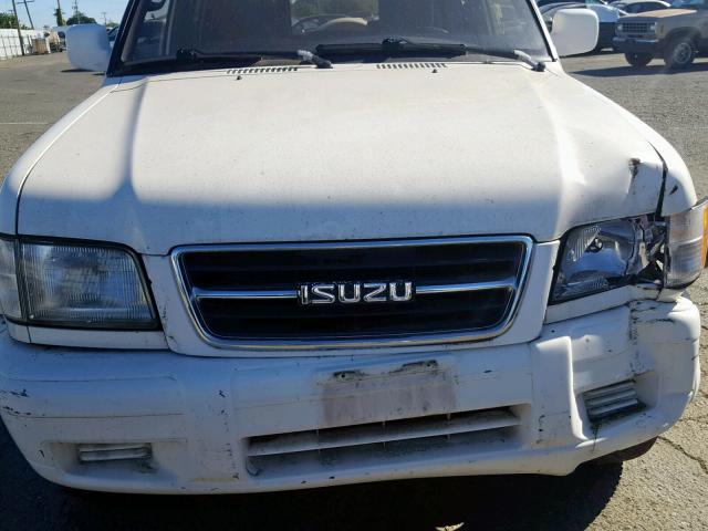 JACDJ58XXW7903798 - 1998 ISUZU TROOPER WHITE photo 9