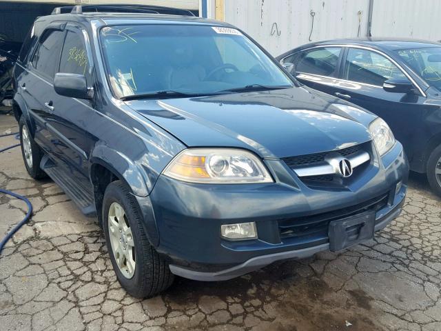 2HNYD18945H552839 - 2005 ACURA MDX TOURIN BLUE photo 1