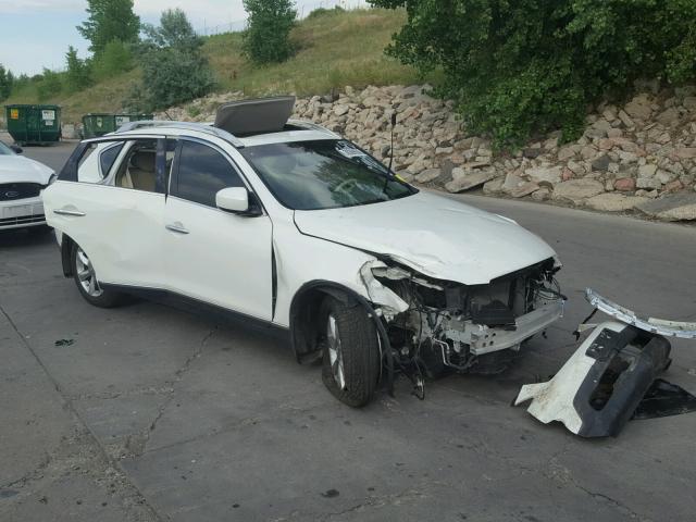 JNKAJ09F88M355414 - 2008 INFINITI EX35 BASE WHITE photo 1