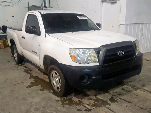 5TENX22N38Z554912 - 2008 TOYOTA TACOMA WHITE photo 1