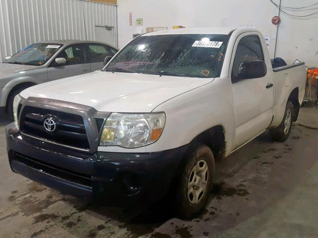 5TENX22N38Z554912 - 2008 TOYOTA TACOMA WHITE photo 2