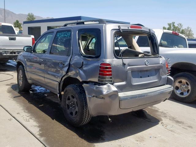 4M2YU80Z97KJ03303 - 2007 MERCURY MARINER CO GRAY photo 3