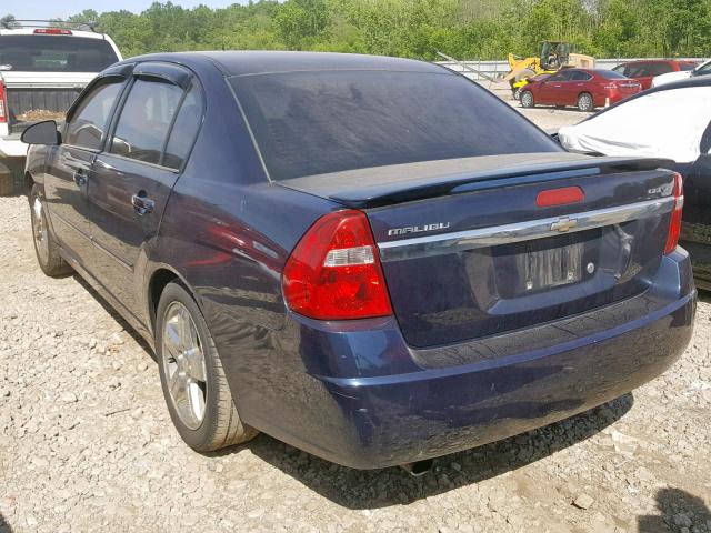 1G1ZU53836F131335 - 2006 CHEVROLET MALIBU LTZ 蓝色 照片 3