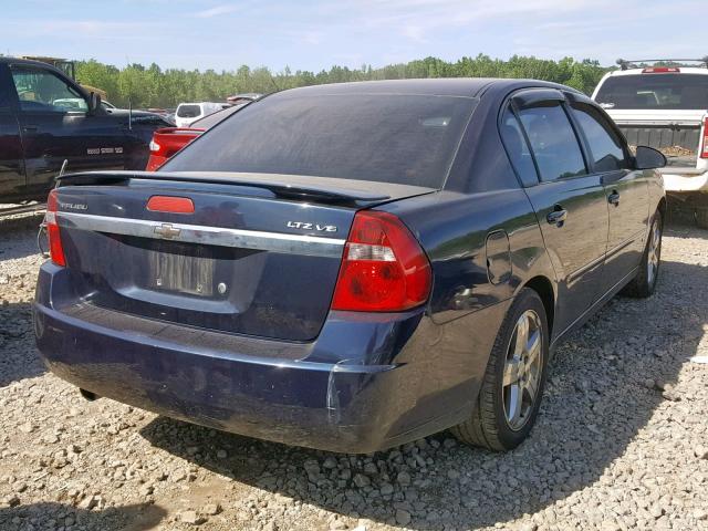 1G1ZU53836F131335 - 2006 CHEVROLET MALIBU LTZ 蓝色 照片 4