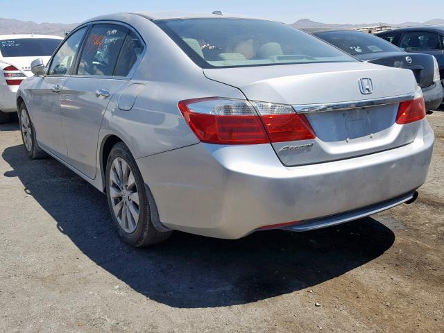 1HGCR2F84FA018579 - 2015 HONDA ACCORD EXL SILVER photo 3