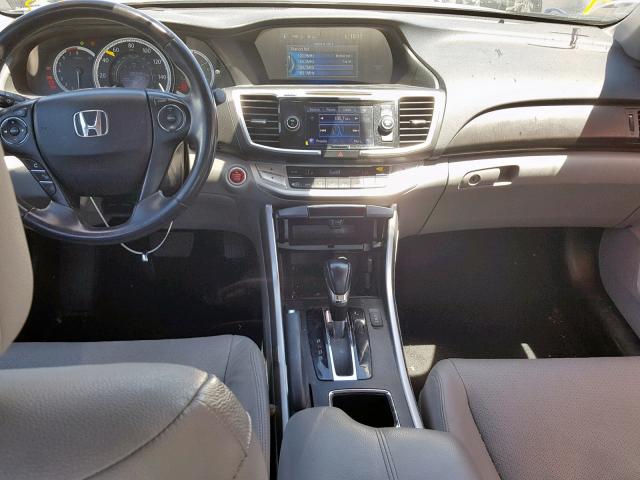 1HGCR2F84FA018579 - 2015 HONDA ACCORD EXL SILVER photo 9