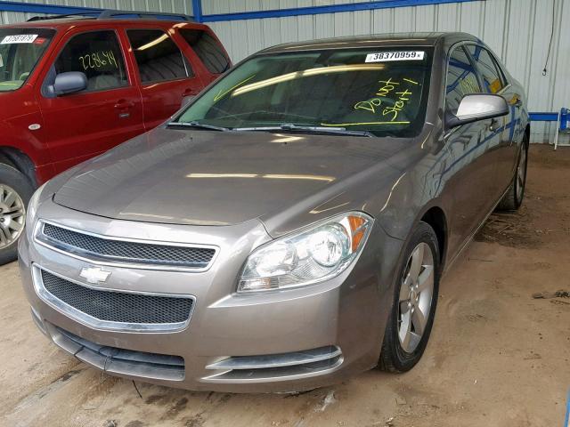 1G1ZC5EU1BF145662 - 2011 CHEVROLET MALIBU 1LT 棕色 照片 2