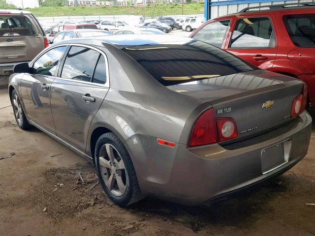 1G1ZC5EU1BF145662 - 2011 CHEVROLET MALIBU 1LT 棕色 照片 3