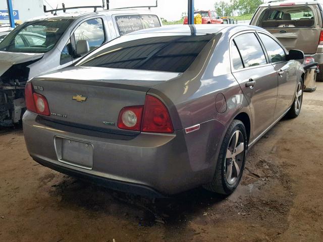 1G1ZC5EU1BF145662 - 2011 CHEVROLET MALIBU 1LT 棕色 照片 4