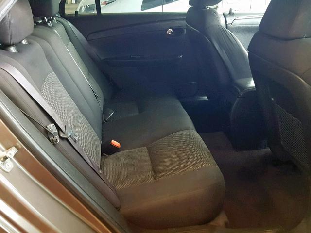 1G1ZC5EU1BF145662 - 2011 CHEVROLET MALIBU 1LT 棕色 照片 6