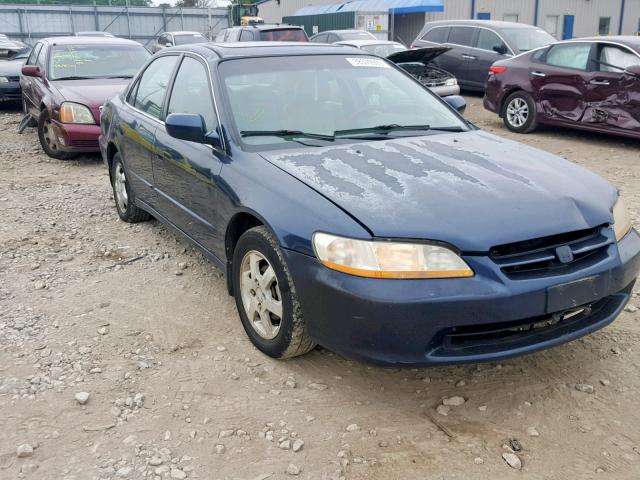 1HGCG6684YA026522 - 2000 HONDA ACCORD EX BLUE photo 9