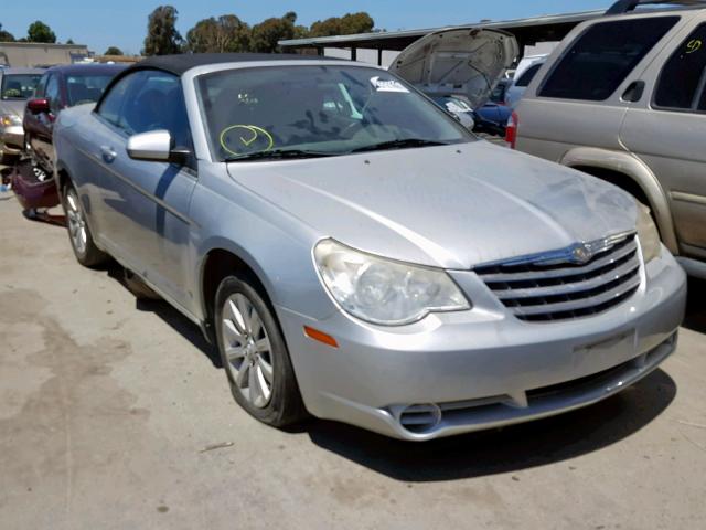 1C3BC5ED7AN216686 - 2010 CHRYSLER SEBRING TO SILVER photo 1