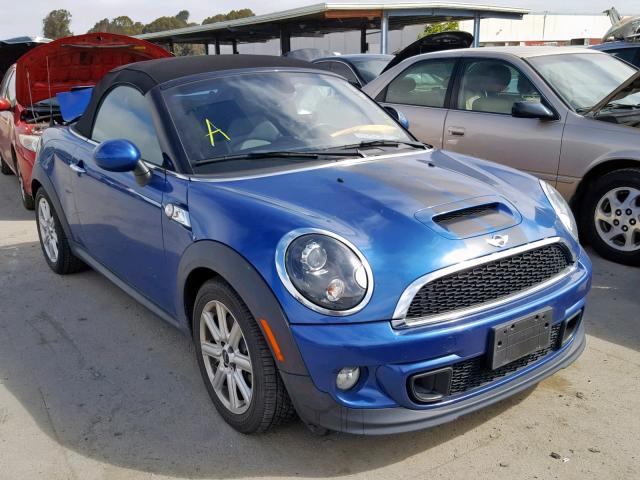 WMWSY3C54DT594457 - 2013 MINI COOPER ROA BLUE photo 1