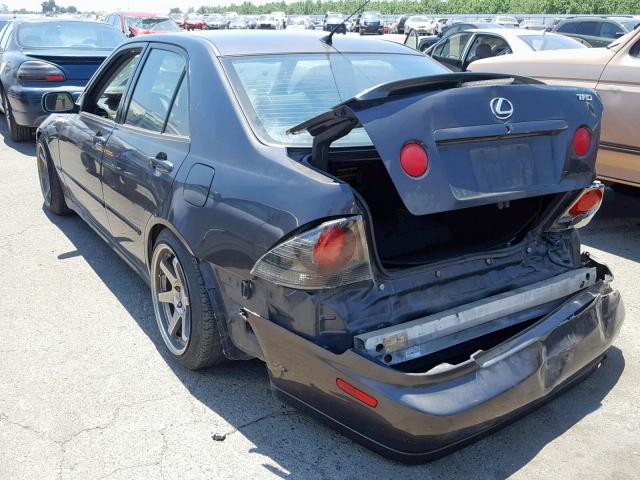 JTHBD192920063574 - 2002 LEXUS IS 300 SILVER photo 3