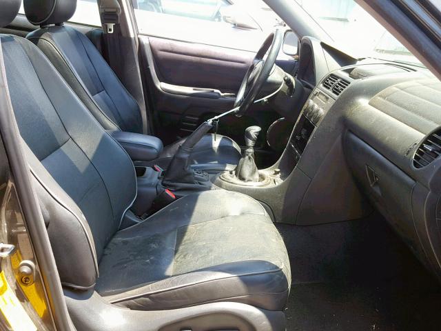 JTHBD192920063574 - 2002 LEXUS IS 300 SILVER photo 5