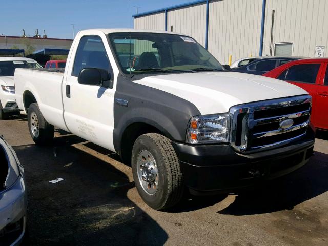 1FTNF20565EC99631 - 2005 FORD F250 SUPER WHITE photo 1