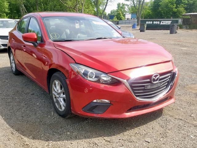 JM1BM1W77E1160398 - 2014 MAZDA 3 GRAND TO RED photo 1