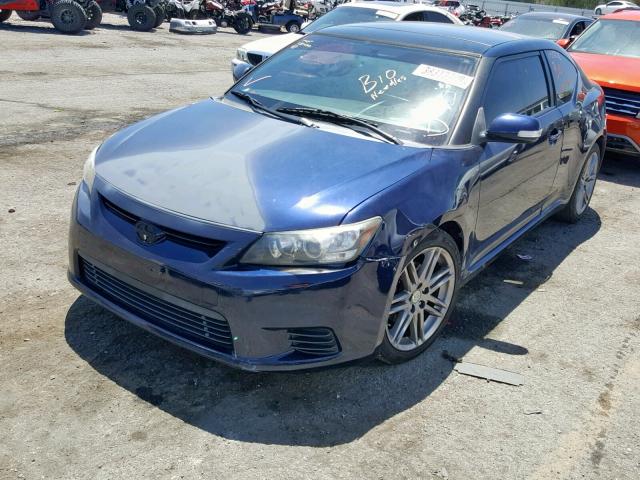 JTKJF5C73D3047576 - 2013 TOYOTA SCION TC ლურჯი ფოტო 2