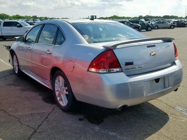 2G1WC5E38C1309041 - 2012 CHEVROLET IMPALA LTZ SILVER photo 3