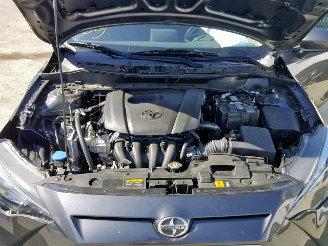 3MYDLBZVXGY141842 - 2016 TOYOTA SCION IA CHARCOAL photo 7