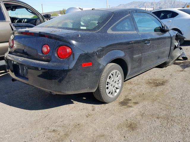 1G1AL18F187265595 - 2008 CHEVROLET COBALT LT BLACK photo 4