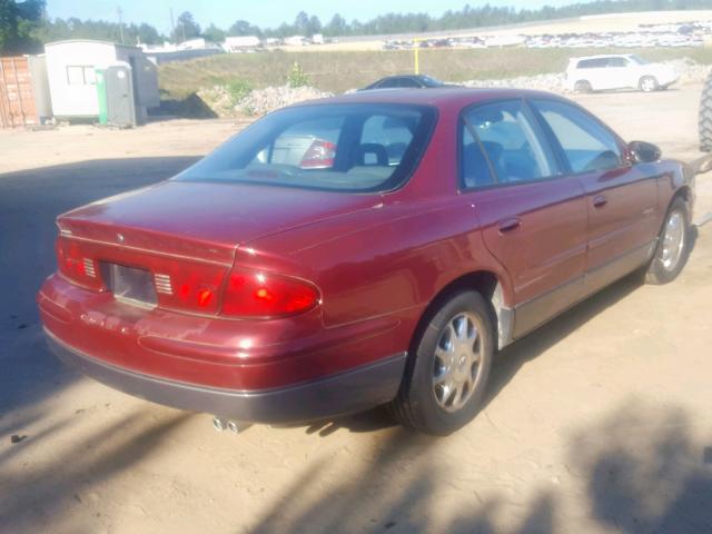 2G4WF551X31162701 - 2003 BUICK REGAL GS BURGUNDY photo 4